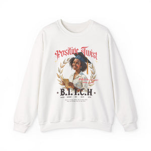 B.I.T.C.H (Here to strong  women) oversized boxy shirt