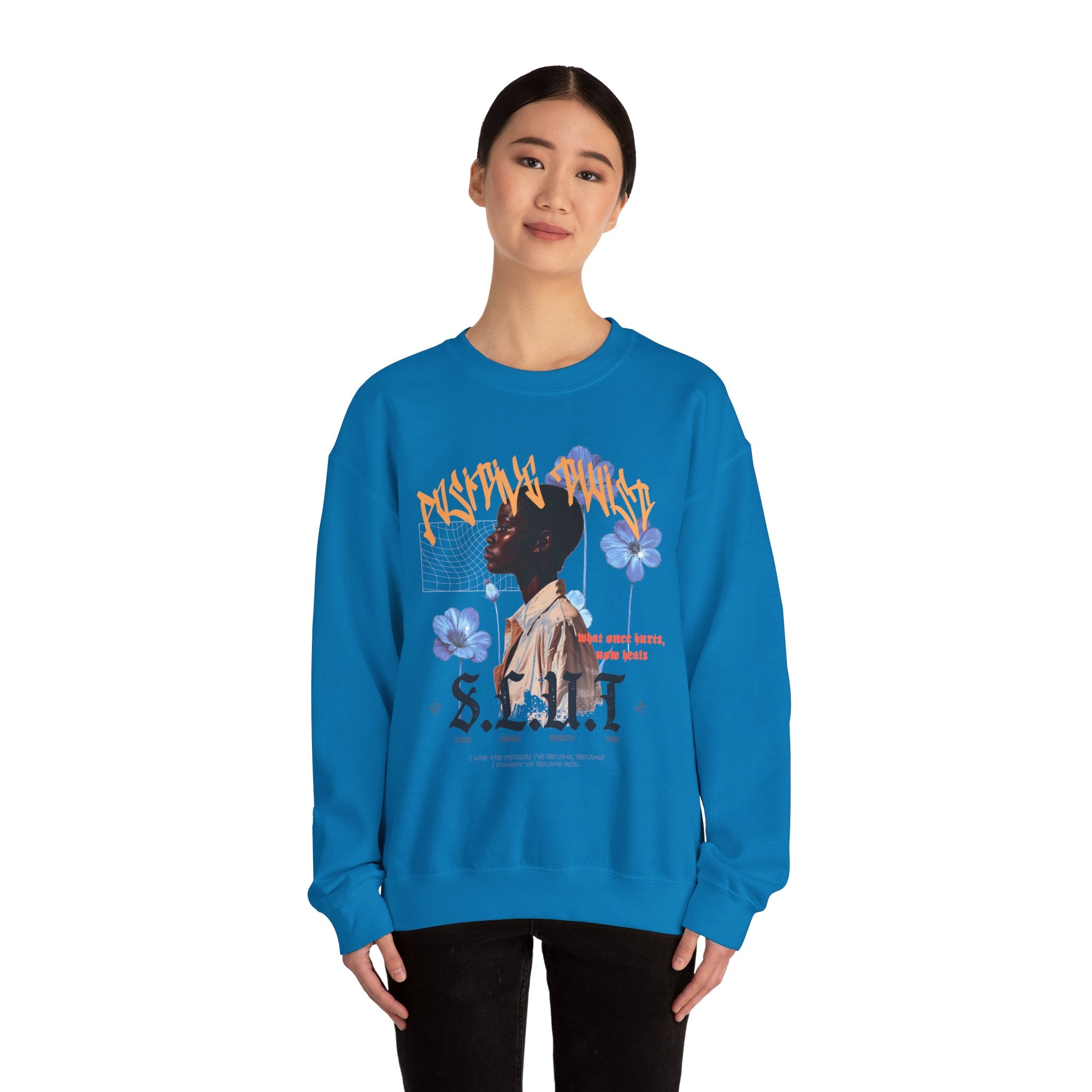 S.L.U.T Speak Up” Crewneck – Heavy Blend Empowerment Edition