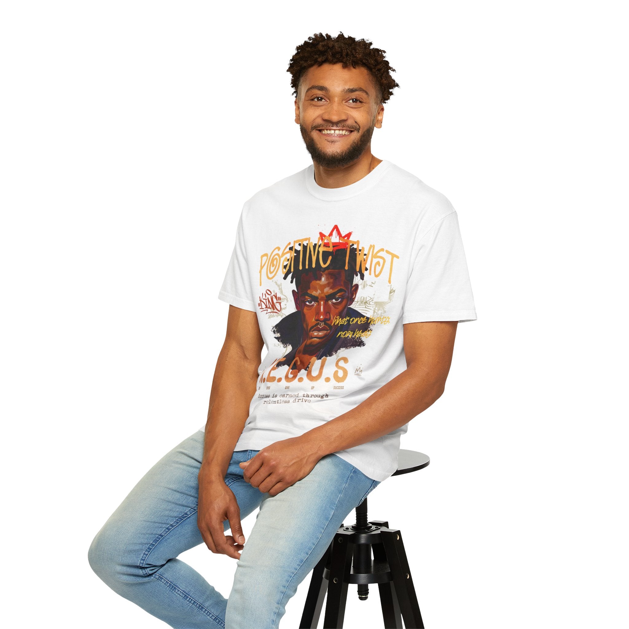 N.E.G.U.S.” – Never Ever Give Up Strength Tee