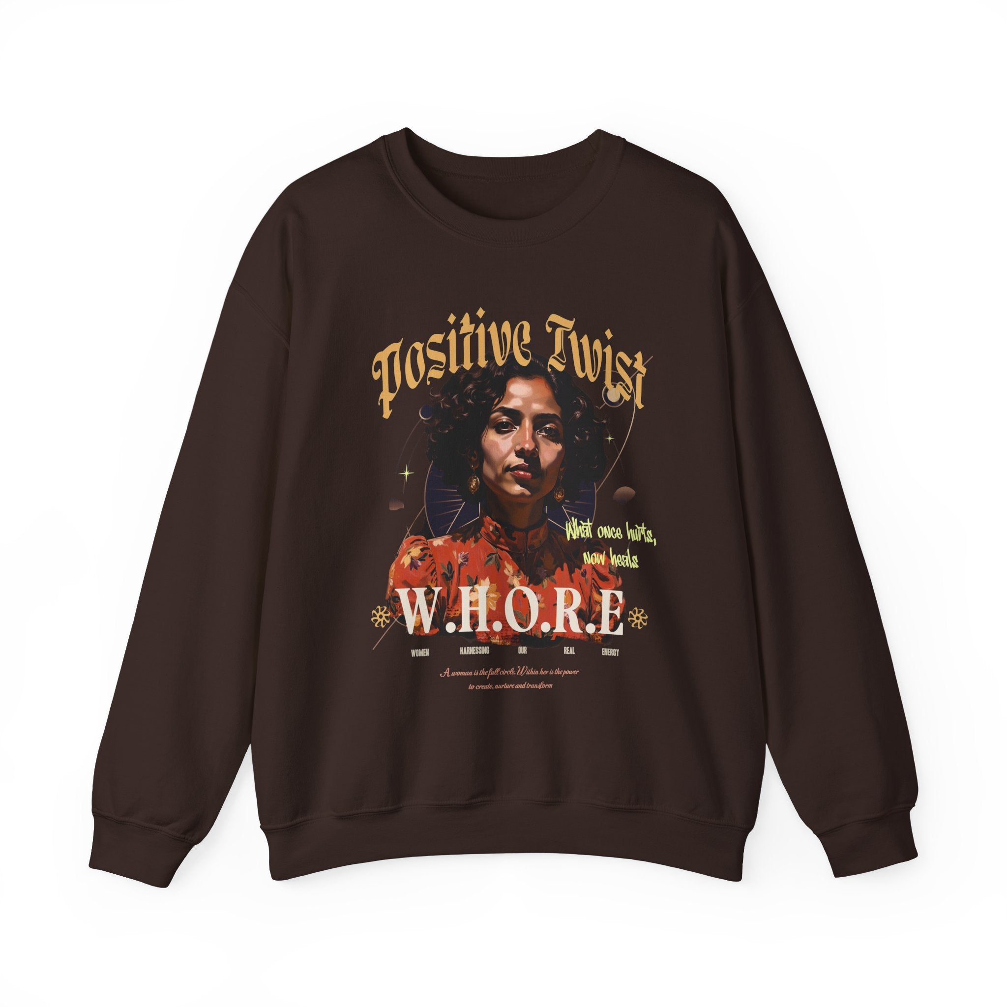 “Unapologetic Voice” Crewneck – W.H.O.R.E. Empowerment Edition