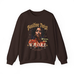 “Unapologetic Voice” Crewneck – W.H.O.R.E. Empowerment Edition