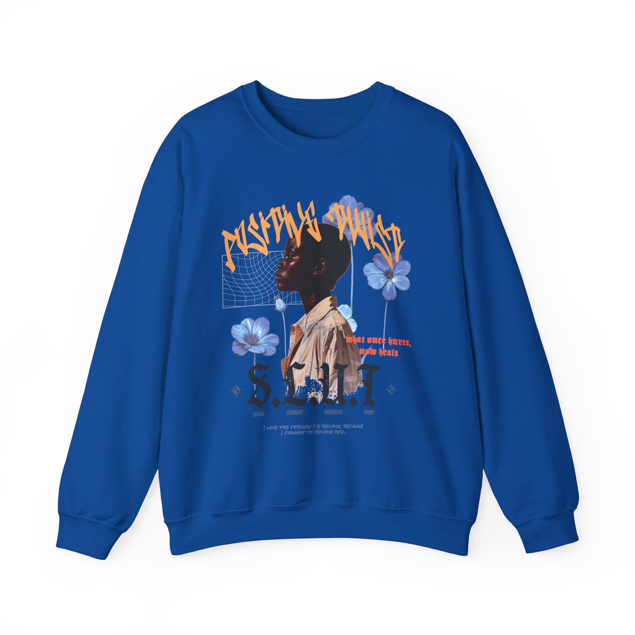 S.L.U.T Speak Up” Crewneck – Heavy Blend Empowerment Edition