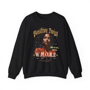 “Unapologetic Voice” Crewneck – W.H.O.R.E. Empowerment Edition