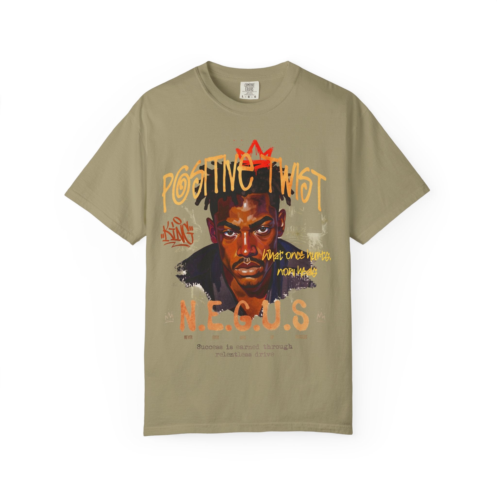N.E.G.U.S.” – Never Ever Give Up Strength Tee