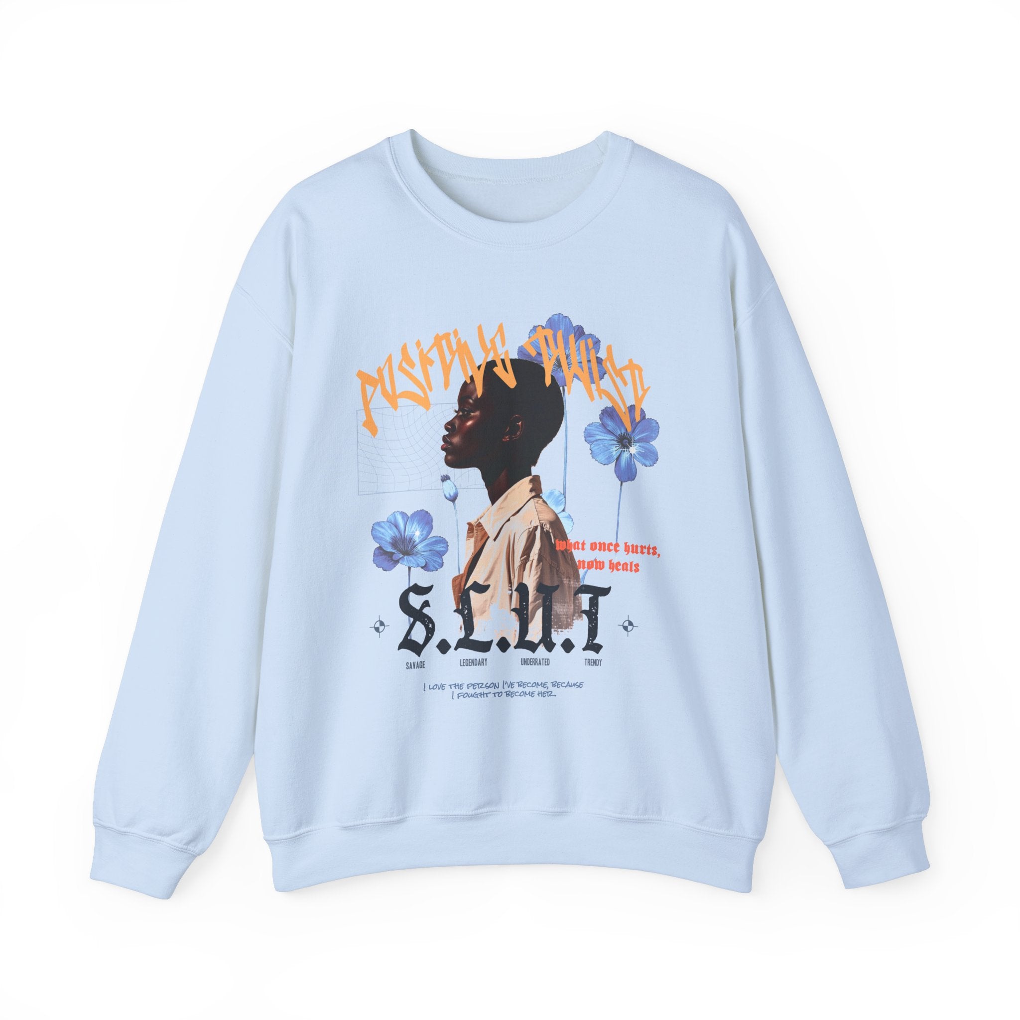 S.L.U.T Speak Up” Crewneck – Heavy Blend Empowerment Edition